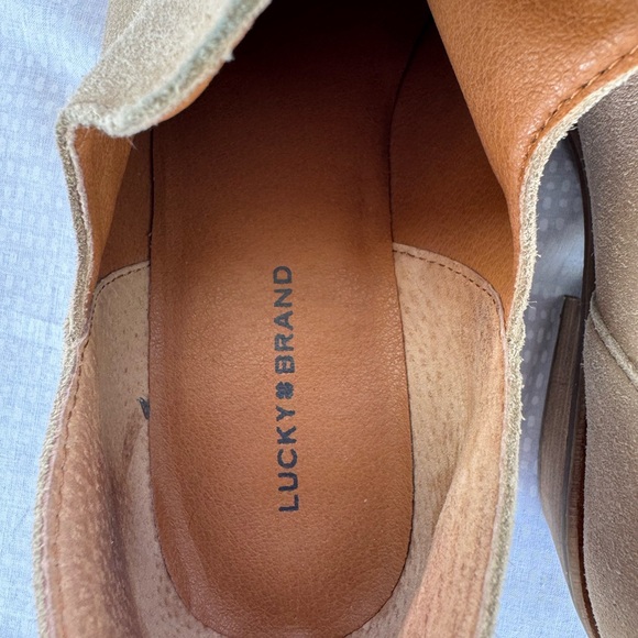 Lucky Brand Suede Ankle Boots - Picture 4 of 5